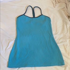 Lululemon blue tank top
